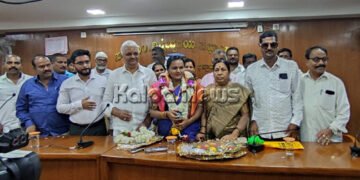 ಭದ್ರಾವತಿ ನಗರಸಭೆ ಅಧ್ಯಕ್ಷೆಯಾಗಿ ಶೃತಿ ವಸಂತಕುಮಾರ್ ಅವಿರೋಧ ಆಯ್ಕೆ
