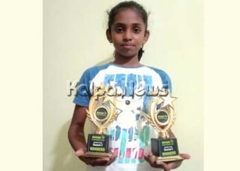 ಬ್ಯಾಡ್ಮಿಂಟನ್ ಪಂದ್ಯಾವಳಿಯಲ್ಲಿ ಭದ್ರಾವತಿಯ ಪ್ರಾರ್ಥನಾಗೆ ಪ್ರಶಸ್ತಿ