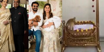 ರಾಮ್ ಚರಣ್ – ಉಪಾಸನಾ ಮಗುವಿಗೆ ಮುಖೇಶ್ ಅಂಬಾನಿಯಿಂದ ಚಿನ್ನದ ತೊಟ್ಟಿಲು ಗಿಫ್ಟ್!