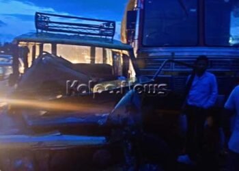 ಶರಾವತಿ ಹಿನ್ನೀರಿಯಲ್ಲಿ ಮುಳಗಿದ ಬೃಹತ್ ಲಾರಿ: ಕಾರಣವೇನು?