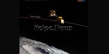 ಚಂದ್ರನ ಮೇಲೆ ಕಾಲಿಡಲು ಇನ್ನೊಂದೇ ಹೆಜ್ಜೆ ಬಾಕಿ: ನೌಕೆಯಿಂದ ಬೇರ್ಪಟ್ಟ ವಿಕ್ರಮ್ ಲ್ಯಾಂಡರ್