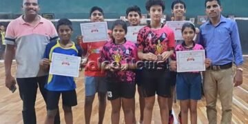 ಕಾರ್ಕಳ ತಾಲೂಕು ಮಟ್ಟದ ಶಟಲ್ ಬ್ಯಾಡ್ಮಿಂಟನ್ನಲ್ಲಿ ಕ್ರೈಸ್ಟ್ಕಿಂಗ್ ವಿದ್ಯಾರ್ಥಿಗಳ ಅಮೋಘ ಪ್ರದರ್ಶನ