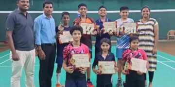 ಶಟಲ್ ಬ್ಯಾಡ್ಮಿಂಟನ್ ಪಂದ್ಯಾವಳಿ: ಕ್ರೈಸ್ಟ್ಕಿಂಗ್ನ ಬಾಲಕರ ತಂಡ ಸತತ ನಾಲ್ಕನೇ ವರ್ಷ ವಿಭಾಗ ಮಟ್ಟಕ್ಕೆ ಆಯ್ಕೆ