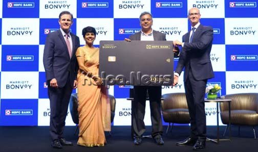 ಮಾರಿಯಟ್ ಬೊನ್ವೊಯ್ ಎಚ್ಡಿಎಫ್ಸಿ ಬ್ಯಾಂಕ್ ಕ್ರೆಡಿಟ್ ಕಾರ್ಡ್ ಬಿಡುಗಡೆ