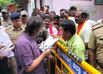 ರೈಲು ನಿಲ್ದಾಣ ಸಮೀಪದ ವೃತ್ತದಲ್ಲಿ ಸಂಗೊಳ್ಳಿ ರಾಯಣ್ಣನ ಪ್ರತಿಮೆ ಸ್ಥಾಪನೆಗೆ ಆಗ್ರಹ