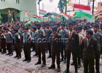 ಚಂದ್ರಯಾನ-3 ಯಶಸ್ವಿ ಹಿನ್ನೆಲೆ: ಪ್ರಿಯದರ್ಶಿನಿ ಶಾಲೆಯಲ್ಲಿ ವಿಜಯೋತ್ಸವ ಆಚರಣೆ