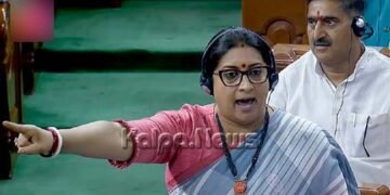 ಲೋಕಸಭೆಯಲ್ಲಿ ರಾಹುಲ್ ಗಾಂಧಿ ‘ಫ್ಲೈಯಿಂಗ್ ಕಿಸ್’ ಹಿನ್ನೆಲೆ: ಸಚಿವೆ ಸ್ಮೃತಿ ಇರಾನಿ ಆಕ್ರೋಶ