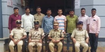 ಚಂದ್ರಗುತ್ತಿ ರೇಣುಕಾಂಬ ದೇವಸ್ಥಾನದಲ್ಲಿ ಕಳ್ಳತನಕ್ಕೆ ಪ್ರಯತ್ನ ಹಿನ್ನೆಲೆ: ಮೂವರ ಬಂಧನ
