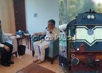 ಜಿಲ್ಲೆಯ ರೈಲ್ವೆ ಯೋಜನೆಗಳ ಬಗ್ಗೆ ಕೇಂದ್ರ ಸಚಿವರೊಂದಿಗೆ ಎಂಪಿ ರಾಘವೇಂದ್ರ ಚರ್ಚಿಸಿದ್ದೇನು?