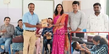 ಜೈನ್ ಪಬ್ಲಿಕ್ ಶಾಲೆಯಲ್ಲಿ ವಿದ್ಯಾರ್ಥಿಗಳಿಗೆ ದಂತ ತಪಾಸಣೆ ಶಿಬಿರ