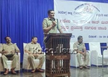 ಭದ್ರಾವತಿ | ಸಣ್ಣಪುಟ್ಟ ವ್ಯಾಜ್ಯಗಳನ್ನು ಸರಿಪಡಿಸಿಕೊಳ್ಳಿ, ಶಾಂತಿ ಕದಡಬೇಡಿ: ಎಸ್’ಪಿ ಮಿಥುನ್ ಕುಮಾರ್