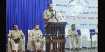 ಭದ್ರಾವತಿ | ಸಣ್ಣಪುಟ್ಟ ವ್ಯಾಜ್ಯಗಳನ್ನು ಸರಿಪಡಿಸಿಕೊಳ್ಳಿ, ಶಾಂತಿ ಕದಡಬೇಡಿ: ಎಸ್’ಪಿ ಮಿಥುನ್ ಕುಮಾರ್