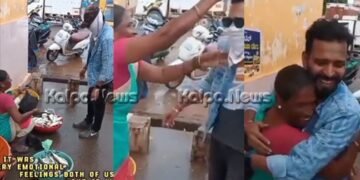 3 ವರ್ಷದ ನಂತರ ತಾಯಿಗೆ ಸರ್ಪ್ರೈಸ್ ಕೊಟ್ಟ ಮಗ: ವೈರಲ್ ವೀಡಿಯೋ ನೋಡಿ