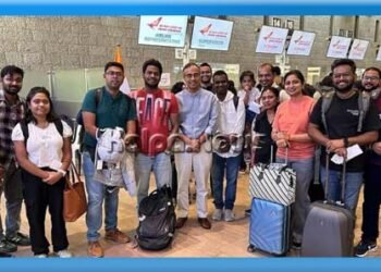 ಇಸ್ರೇಲ್‌ನಿಂದ ತಾಯ್ನಾಡಿಗೆ ಮರಳಿದ 212 ಮಂದಿ ಭಾರತೀಯರು