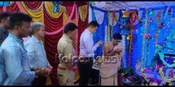 ಆಯುಧಪೂಜೆ ಹಿನ್ನೆಲೆ: ಪಶ್ಚಿಮ ಸಂಚಾರಿ ಠಾಣೆಯಲ್ಲಿ ವಿಶೇಷ ಪೂಜೆ