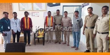 ಹೊಸನಗರ ಪೊಲೀಸ್ ಠಾಣೆಯಲ್ಲಿ ಕನ್ನಡ ರಾಜ್ಯೋತ್ಸವ