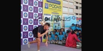 ಶಿವಮೊಗ್ಗ ಪೋದಾರ್ ಇಂಟರ್ ನ್ಯಾಶನಲ್ ಸ್ಕೂಲ್’ನಲ್ಲಿ ವಿಶ್ವದ ಟಾಪ್ ಫ್ರೀಸ್ಟೈಲ್ ಫುಟ್ಬಾಲರ್ ಜೆಮಿ ನೈಟ್