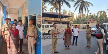 ಲೋಕಸಭಾ ಚುನಾವಣೆ | ಚೆಕ್’ಪೋಸ್ಟ್ ಸ್ಥಳ, ಮತಗಟ್ಟೆಗಳಿಗೆ ಡಿಸಿ, ಎಸ್’ಪಿ ಭೇಟಿ