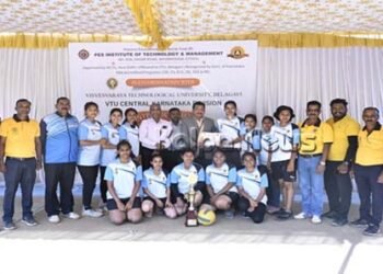 ಥ್ರೋಬಾಲ್ ಪಂದ್ಯಾವಳಿ: ಪಿಇಎಸ್ ವಿದ್ಯಾರ್ಥಿಗಳಿಗೆ ಪ್ರಥಮ ಸ್ಥಾನ