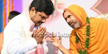 ಸಾಗರದಲ್ಲಿ ರಾಘವೇಂದ್ರ ಬಿರುಸಿನ ಪ್ರಚಾರ | ವ್ಯಾಪಕ ಬೆಂಬಲ | ರಾಘವೇಶ್ವರ ಶ್ರೀಗಳ ಭೇಟಿ |