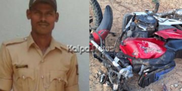 ಲಾರಿ ಚಾಲಕನ ಎಡವಟ್ಟು | ದಾವಣಗೆರೆ ಎಎಸ್’ಪಿ ಗನ್’ಮ್ಯಾನ್ ಸ್ಥಿತಿ ಗಂಭೀರ, ಪತ್ನಿ ಸಾವು