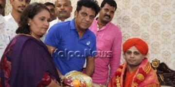 ಚಿತ್ರದುರ್ಗ: ಭೋವಿ ಗುರು ಪೀಠಕ್ಕೆ ಗೀತಾ ಶಿವರಾಜಕುಮಾರ ಭೇಟಿ