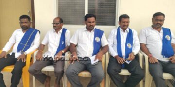 ಸಚಿವರ ಹೆಸರು ದುರ್ಬಳಕೆ | ಕಾಂಗ್ರೆಸ್ ಮುಖಂಡರ ದಬ್ಬಾಳಿಕೆ | ಸಿಡಿದೆದ್ದ ಸೊರಬ ದಲಿತ ಸಂಘರ್ಷ ಸಮಿತಿ