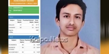 ಪಿಯು ಫಲಿತಾಂಶ | ತೀರ್ಥಹಳ್ಳಿ ಹುಡುಗ ರಾಜ್ಯಕ್ಕೆ 2ನೇ ಟಾಪರ್