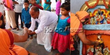 ಹೊಸಪೇಟೆ | ರಾಮ ಪಾದಸ್ಪರ್ಶವಾದ ಪವಿತ್ರ ಸ್ಥಳದಲ್ಲಿ ರಾಮ ನವಮಿ ಆಚರಣೆ