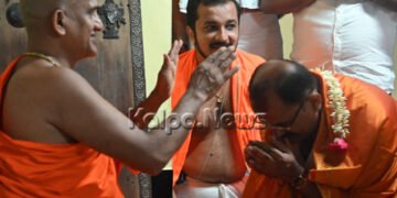 ಉಡುಪಿ | ಪೇಜಾವರ ಶ್ರೀಗಳ ಆಶೀರ್ವಾದ ಪಡೆದ ಡಾ. ಧನಂಜಯ ಸರ್ಜಿ