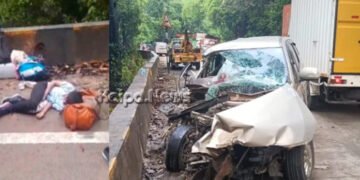 ಶಿರಾಡಿ ಘಾಟಿಯಲ್ಲಿ ಭೀಕರ ಅಪಘಾತ | ಕಾರು ಮುಂಭಾಗ ಛಿದ್ರ ಛಿದ್ರ | ತಾಯಿ-ಮಗ ಸಾವು