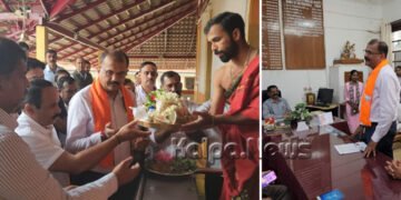 ಪರಿಷತ್ ಚುನಾವಣೆ | ಮಡಿಕೇರಿಯಲ್ಲಿ ಬಿಜೆಪಿ ಅಭ್ಯರ್ಥಿ ಡಾ. ಧನಂಜಯ ಸರ್ಜಿ ಬಿಡುವಿಲ್ಲದ ಪ್ರಚಾರ