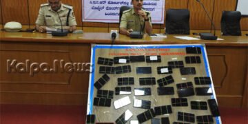 ಚಿಕ್ಕಮಗಳೂರು ಪೊಲೀಸರ ಭರ್ಜರಿ ಬೇಟೆ | 7 ಲಕ್ಷ ರೂ. ಮೌಲ್ಯದ ಕದ್ದ ಮೊಬೈಲ್ ಪತ್ತೆ