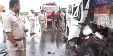 Terrible accident near Haveri | 13 pilgrims killed, many seriously injured