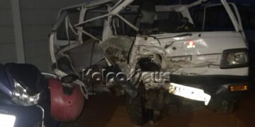 ಎರಡು ಕಾರುಗಳ ಢಿಕ್ಕಿ: ಓರ್ವ ಸ್ಥಳದಲ್ಲೇ ಸಾವು, ಇಬ್ಬರಿಗೆ ಗಾಯ