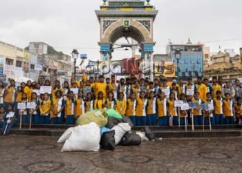 ಸ್ವಚ್ಛ ಭಾರತ ಆಂದೋಲನಕ್ಕೆ ಮೆರಗು ನೀಡಿದ ಪ್ಲಾಸ್ಟಿಕ್ ವಿರೋಧಿ ಅಭಿಯಾನ