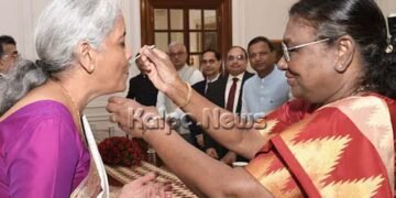 ಕೇಂದ್ರ ಬಜೆಟ್: ಹಣಕಾಸು ಸಚಿವೆ ನಿರ್ಮಲಾ ಸೀತಾರಾಮನ್‌ಗೆ ರಾಷ್ಟ್ರಪತಿ ಮುರ್ಮು ಶುಭಹಾರೈಕೆ