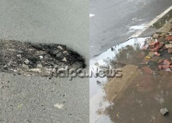 ಶಿವಮೊಗ್ಗ | ನಗರದಲ್ಲಿ ಬಲಿಗಾಗಿ ಕಾದಿವೆ ಗುಂಡಿಗಳು | ಅಪಾಯಕ್ಕೂ ಮುನ್ನ ಎಚ್ಚೆತ್ತುಕೊಳ್ಳುವುದೇ ಪಾಲಿಕೆ?