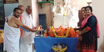 ಮೈಸೂರು | ಅಯೋಧ್ಯೆ ರಾಮದೇವರ ಪ್ರಸಾದ, ಸಪ್ತ ನದಿಗಳ ತೀರ್ಥ ವಿತರಣೆ
