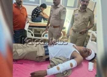 ಶಿವಮೊಗ್ಗ | ಪೊಲೀಸರ ಮೇಲೆ ಹಲ್ಲೆ ನಡೆಸಿದ ಆರೋಪಿ ಕಾಲಿಗೆ ಗುಂಡು