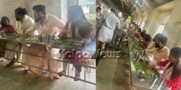 ಧರ್ಮಸ್ಥಳ | ಸಾಮಾನ್ಯ ಪಂಕ್ತಿಯಲ್ಲಿ ಪ್ರಸಾದ ಊಟ ಮಾಡಿದ ನಟ ಯಶ್ ದಂಪತಿ