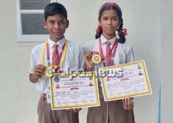 ಶಿವಮೊಗ್ಗ | ಜಿಲ್ಲಾ ಯೋಗಾಸನ ಸ್ಪರ್ಧೆ | ಸಾಂದೀಪಿನಿ ಶಾಲೆ ಅವಳಿ ಮಕ್ಕಳಿಬ್ಬರ ಅಮೋಘ ಸಾಧನೆ