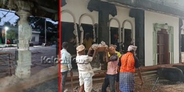 ಗದಗ | ಜೀರ್ಣೋದ್ಧಾರದ ಹೆಸರಿನಲ್ಲಿ ವೀರನಾರಾಯಣ ದೇಗುಲ ಶಿಲ್ಪಕಲೆಗೆ ಧಕ್ಕೆ | ಬೇಕಿದೆ ಹಿಂದೂ ಮುಖಂಡರ ಬೆಂಬಲ