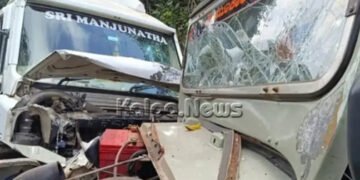 ಹೊಸನಗರ | ಟಿಟಿ-ಜೀಪ್ ನಡುವೆ ಭೀಕರ ಅಪಘಾತ | ಐವರಿಗೆ ಗಾಯ