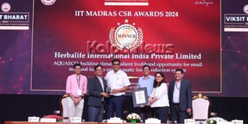 Herbalife India Won Prestigious IIT Madras CSR Award 2024
