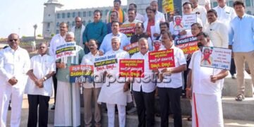 ಪಂಚಮಸಾಲಿ ಹೋರಾಟಗಾರರ ಮೇಲೆ ಲಾಠಿಚಾರ್ಜ್ | ಸರ್ಕಾರದ ವಿರುದ್ದ ಬಿಜೆಪಿ ನಾಯಕರ ಪ್ರತಿಭಟನೆ