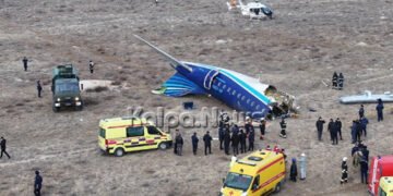 ಕಜಕಿಸ್ತಾನ | 70ಕ್ಕೂ ಹೆಚ್ಚು ಪ್ರಯಾಣಿಕರಿದ್ದ ವಿಮಾನ ಪತನ | 30 ಮಂದಿ ಸಾವು