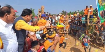 ಸೊರಬ | ಹೋರಿಗಳ ಮಿಂಚಿನ ಓಟ, ಪೈಲ್ವಾನರ ಬಲ ಪ್ರದರ್ಶನ | ಹೇಗಿತ್ತು ಹೋರಿ ಬೆದರಿಸುವ ಹಬ್ಬ?