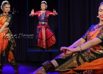 ಬೆಂಗಳೂರು | ಕಣ್ಮನ ತಣಿಸಿದ ನೃತ್ಯ ಪ್ರದರ್ಶನ, ಭರತನಾಟ್ಯ ರಂಗ ಪ್ರವೇಶ