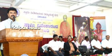 ಶಿಕಾರಿಪುರ | ವಿವೇಕಾನಂದರ ಹೆಸರು ಕೇಳಿದರೇ ಮನಸ್ಸಲ್ಲಿ ವಿದ್ಯುತ್ ಸಂಚಾರ | ಸಂಸದ ರಾಘವೇಂದ್ರ